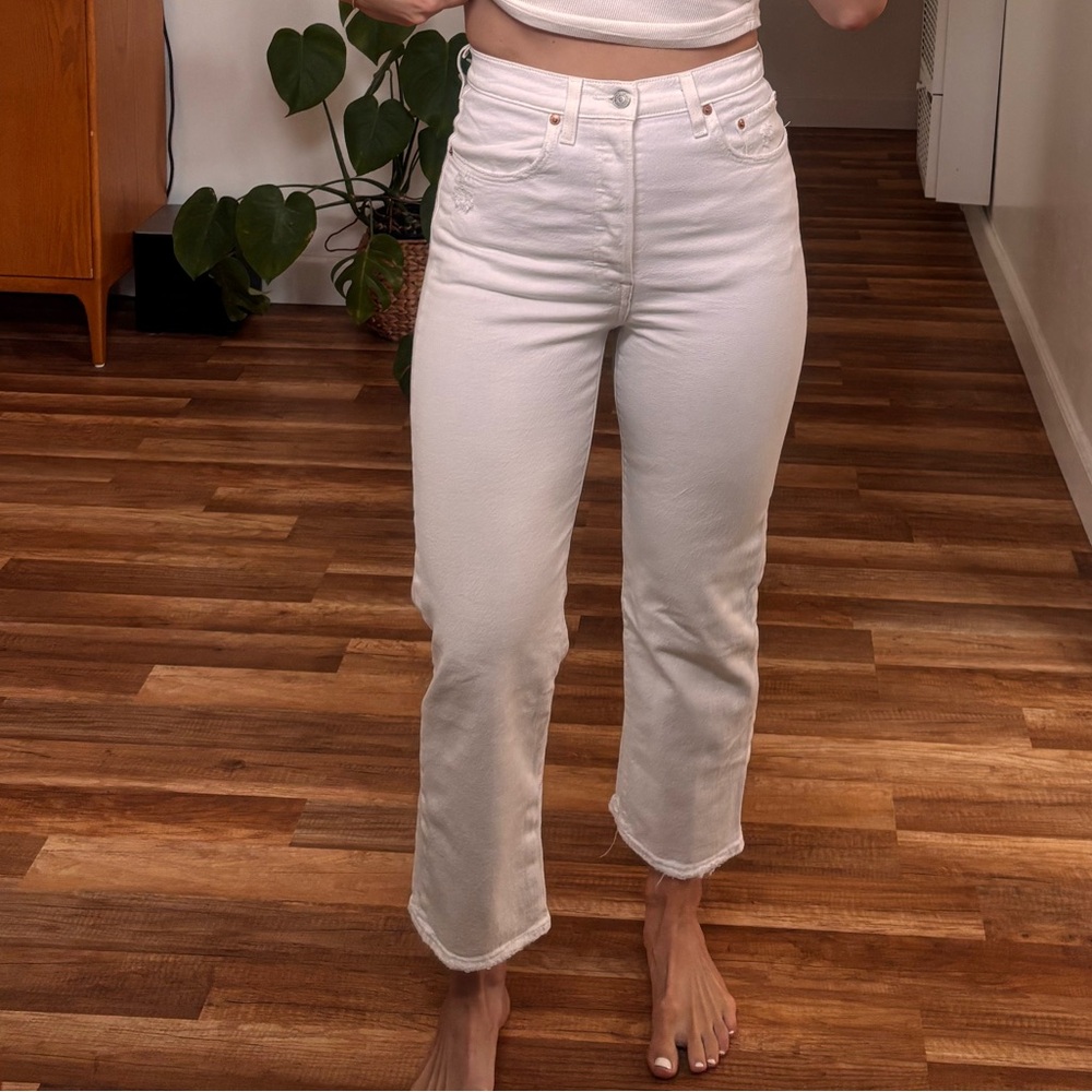 levi’s ribcage straight ankle